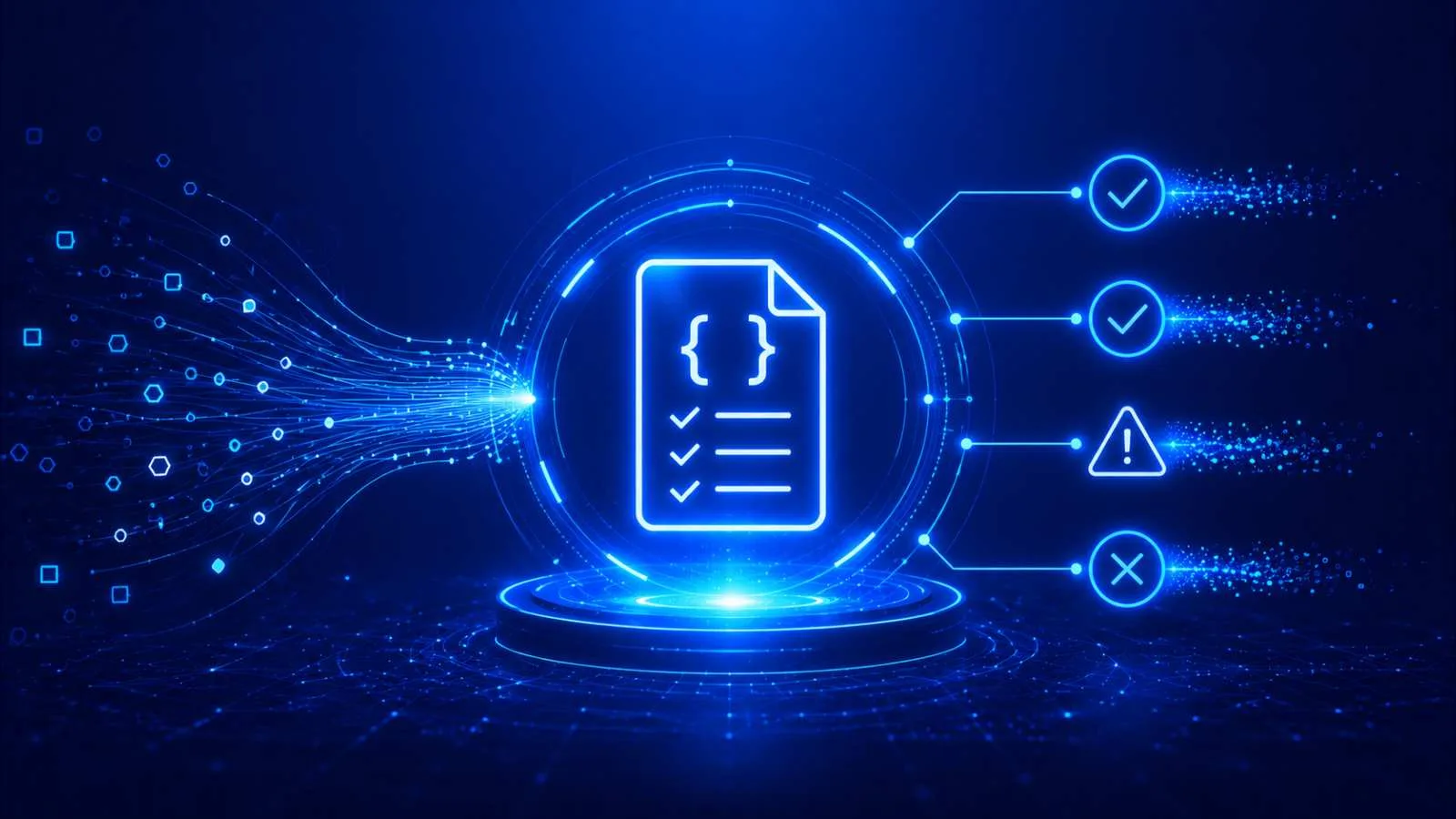 Illustratie: JSON Schema Output Validator & Benchmark Tool